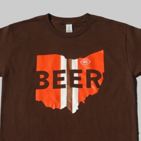 Brown "Beer" Tee