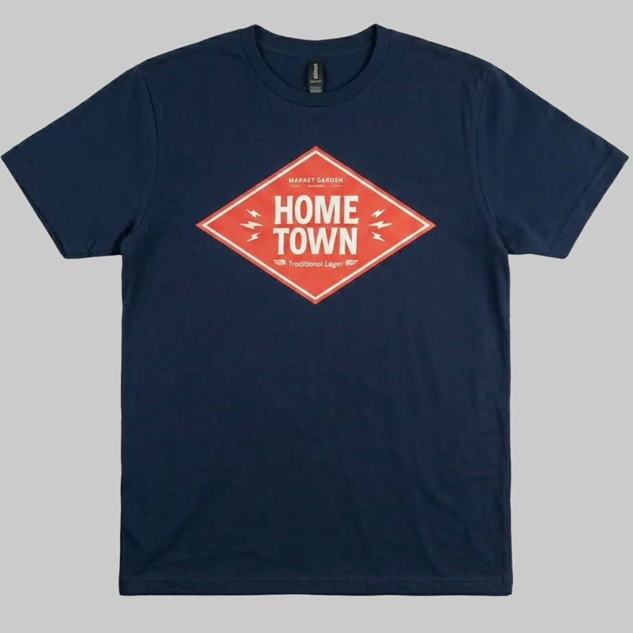 Hometown Navy Short Sleeve