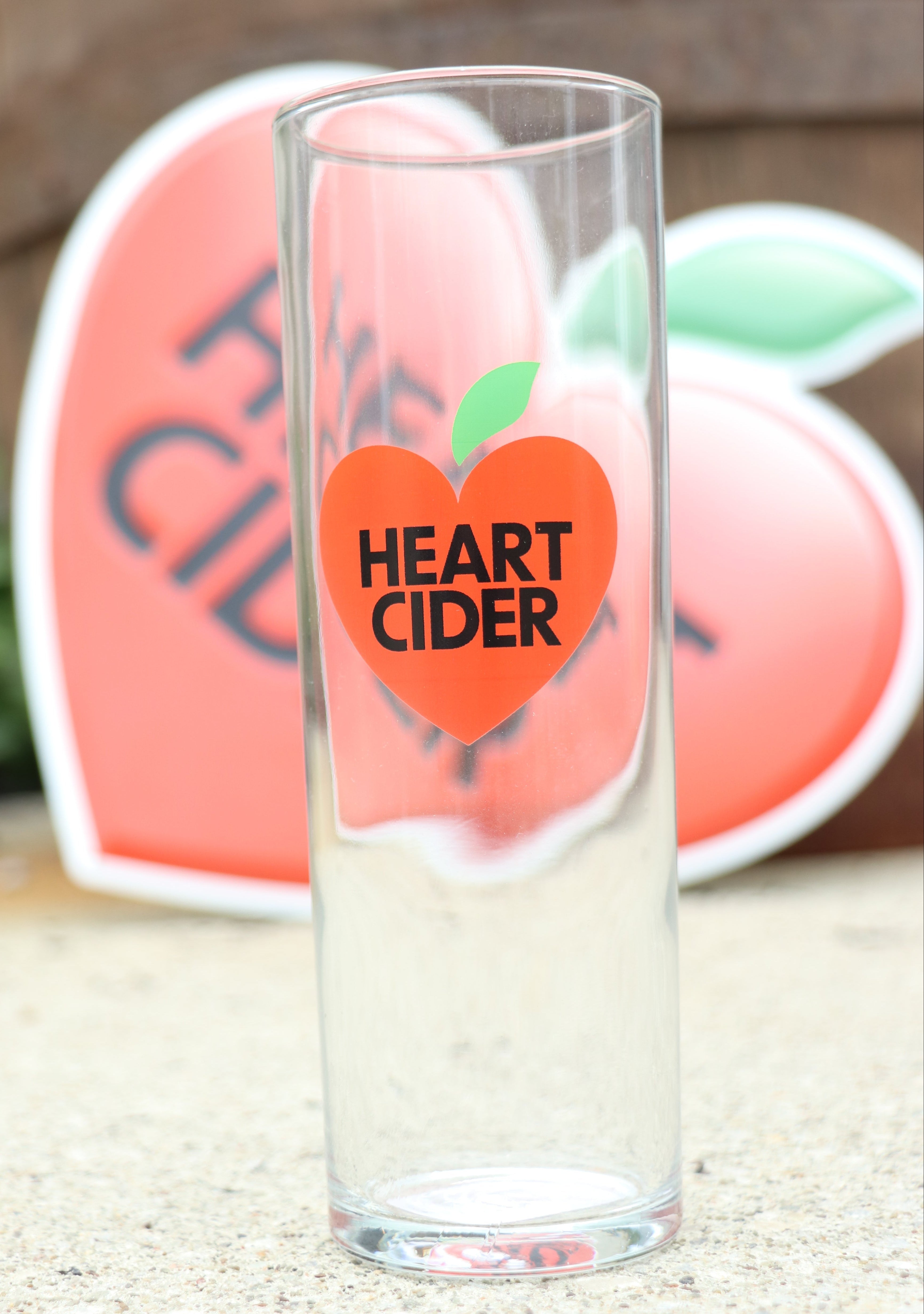 Heart Zombie Glass